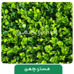 گرینوال مصنوعی دیوار سبز مدل شمشادی ضخیم دورنگ